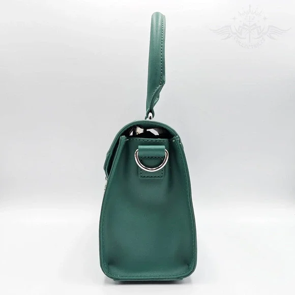 Loungefly Disney Bambi Folk Floral Green Crossbody Bag Purse New - Picture 6 of 12